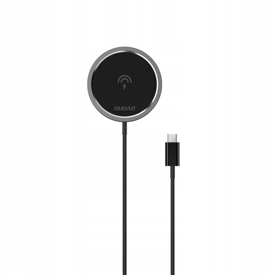 Ładowarka indukcyjna Dudao A12XS 15W kompatybilna z MagSafe czarna