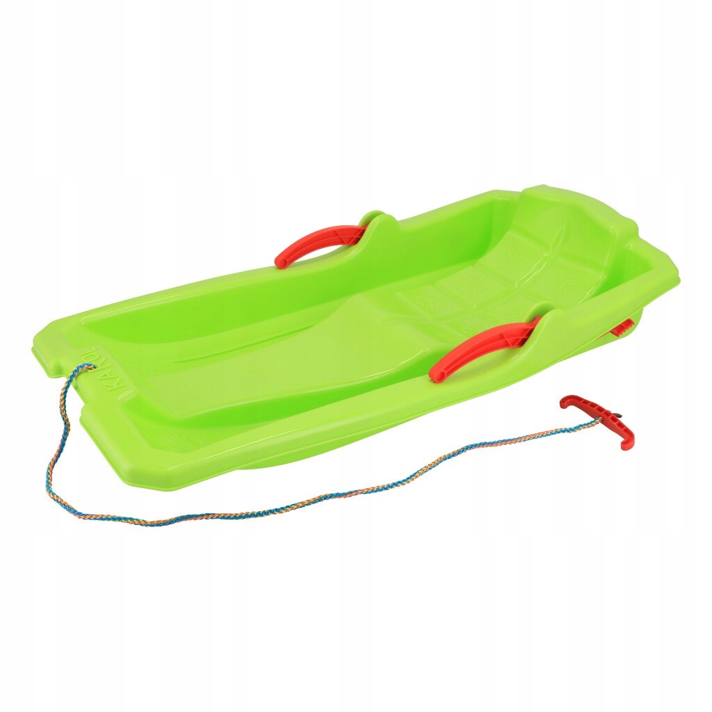 SANKI PLASTIKOWE Z HAMULCAMI BABY MIX KAROL ZIELONE