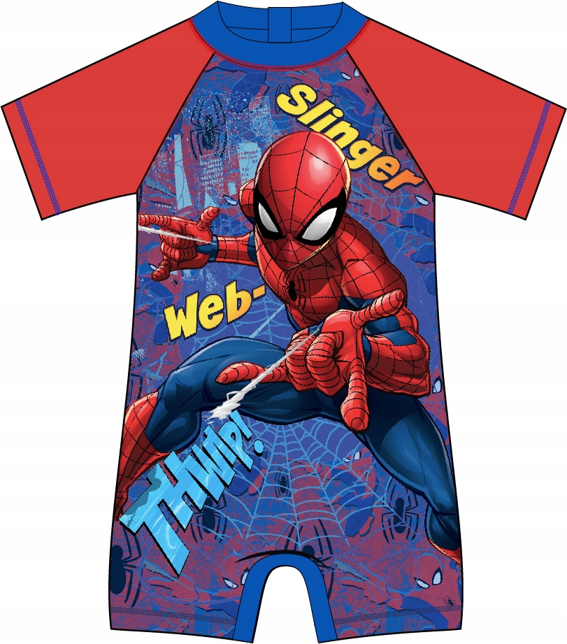 

Strój Kąpielowy Kombinezon Spiderman 110/116