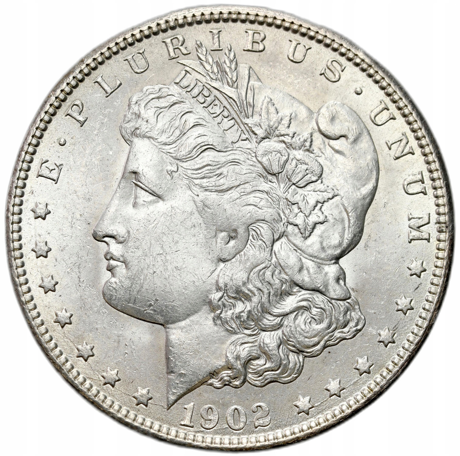 USA. Morgan Dolar 1902 O , Nowy Orlean – BARDZO ŁADNY