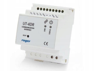 Rozhraní RS485-Ethernet Roger UT-4DR