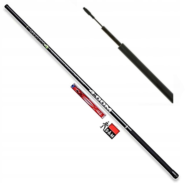 Připravená K Lovu Sada Prut D.a.m Sensomax SMX4 Tele Pole 4 m