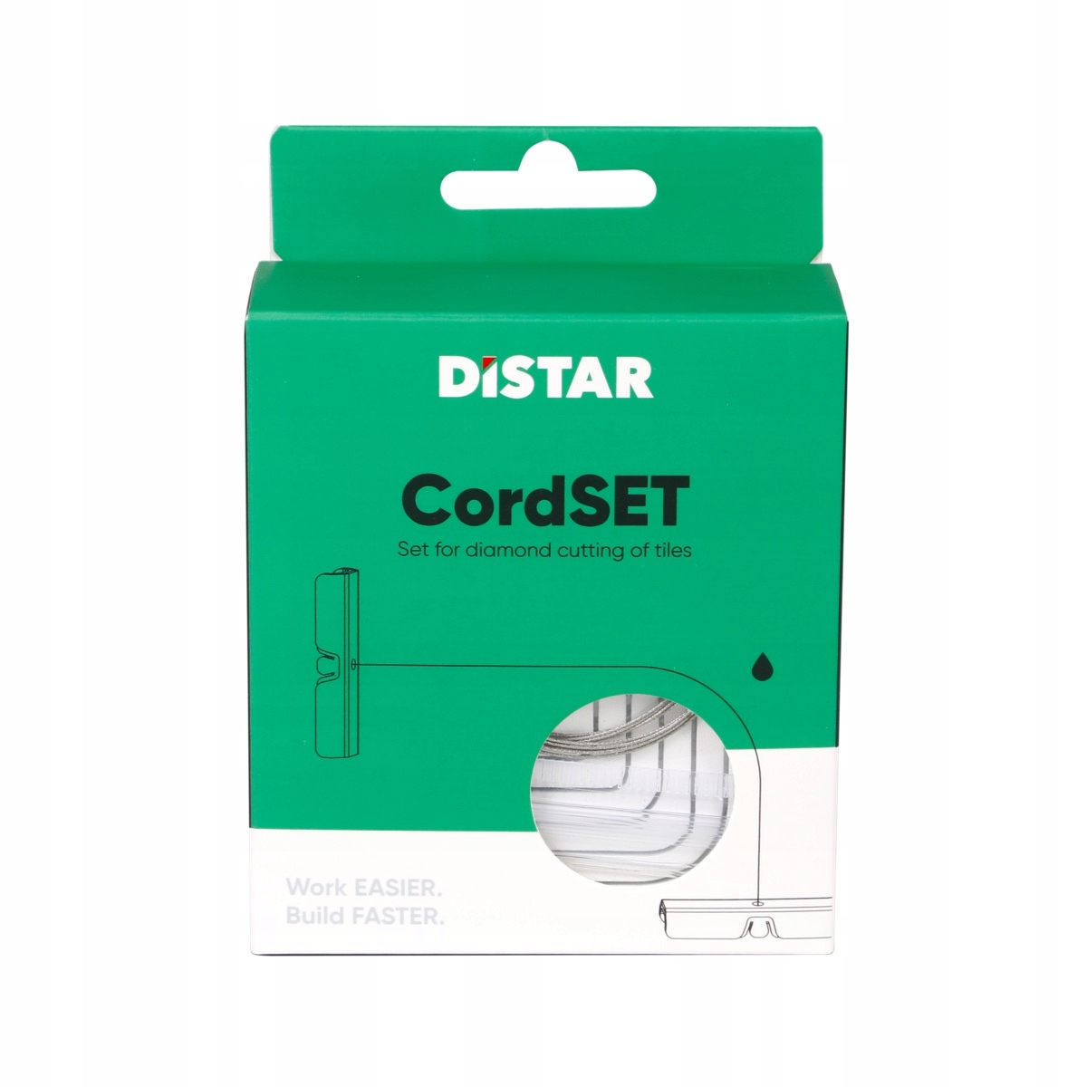 Zestaw Do Łukowego Cięcia Gresu Cordset Distar