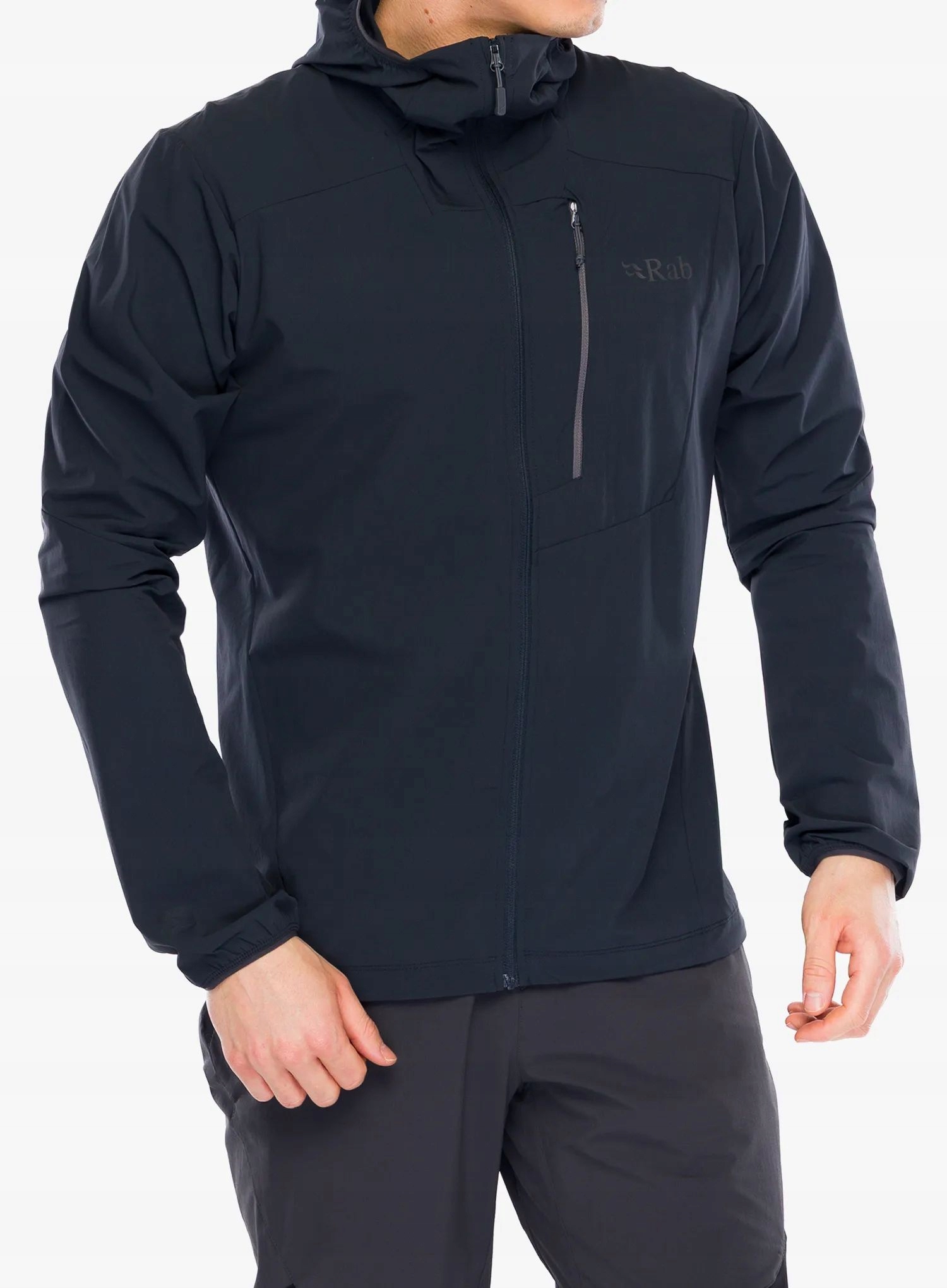 Kurtka softshell Rab Borealis Alpine Hoody beluga S
