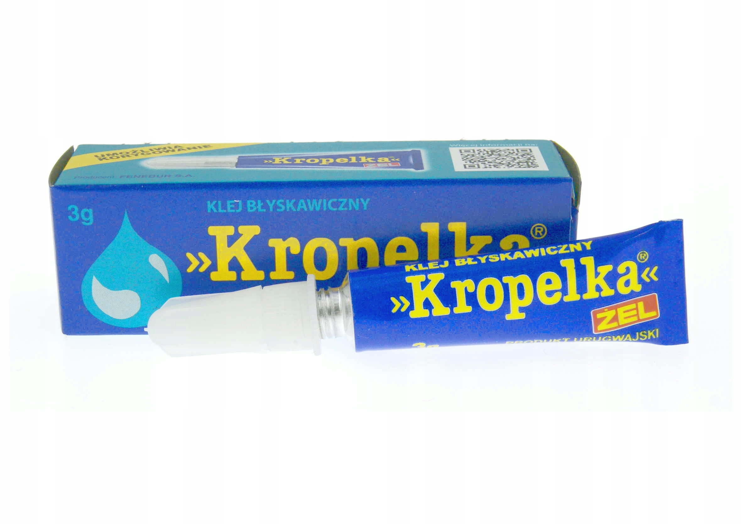 

Kropelka Żel 3g Klej Błyskawiczny