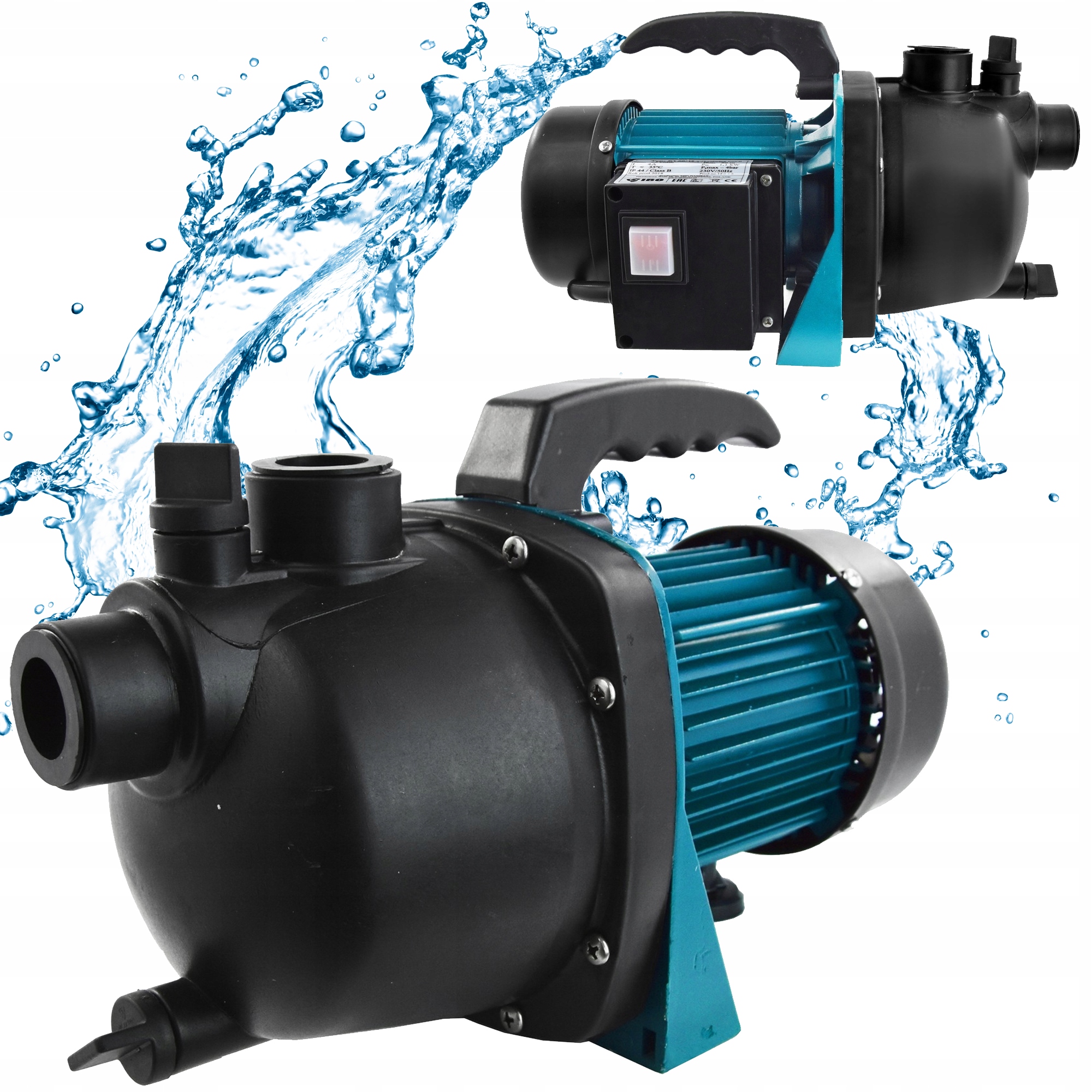 Hydroforová Povrchová Pumpa PJ65/45 230V Ibo 60 L/min, Výkonná S Rukoväťou
