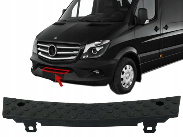 STOPIEŃ NAKŁADKA ZDERZAKA PRÓG PRZÓD VW CRAFTER 2E 2F LIFT 2013- Producent części Ertons