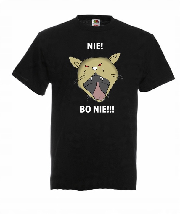

XXL Koszulka Męska Koty Soft Kitty Śmieszne Wzory