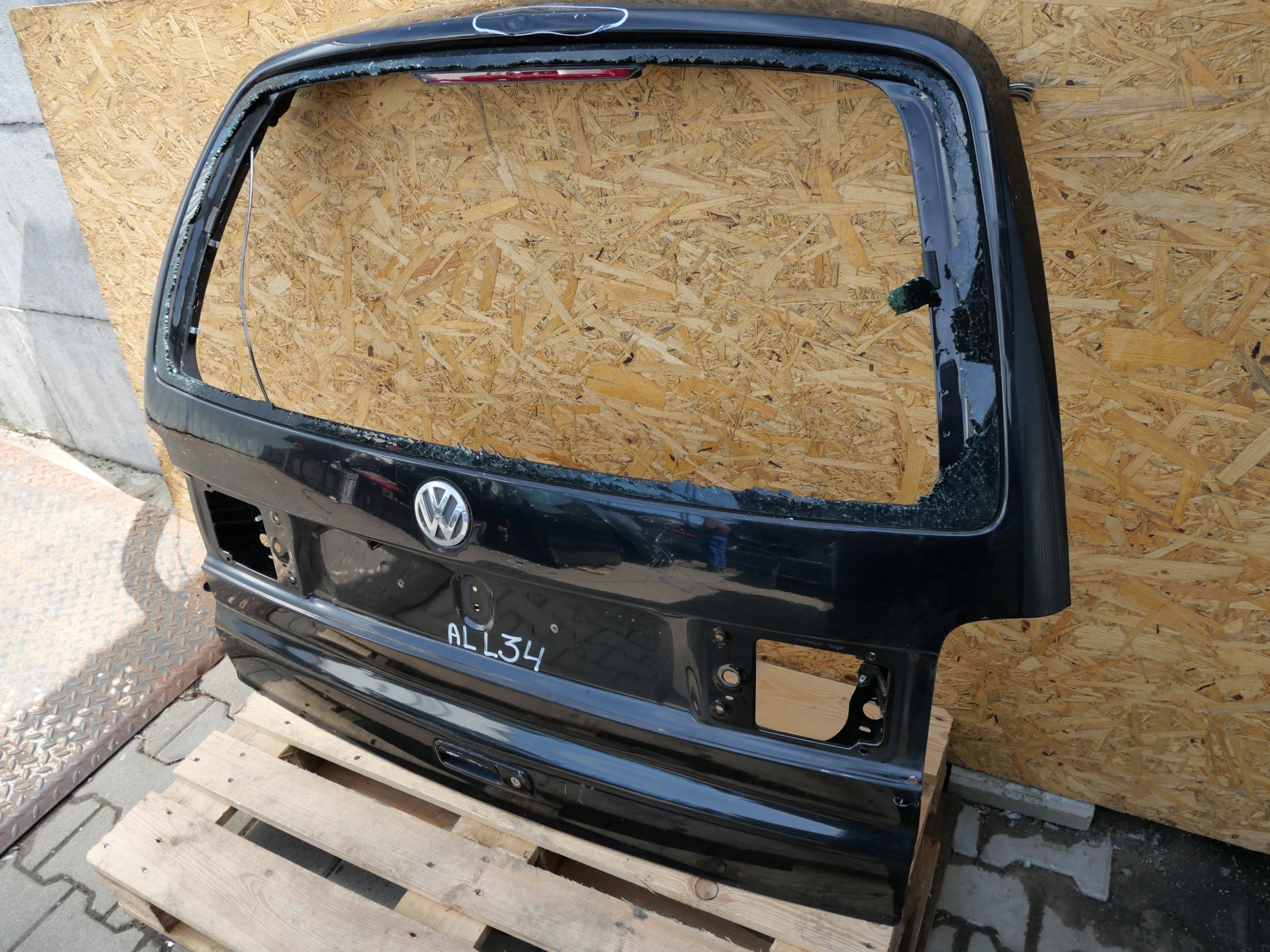 VW SHARAN trunk door boot rear part