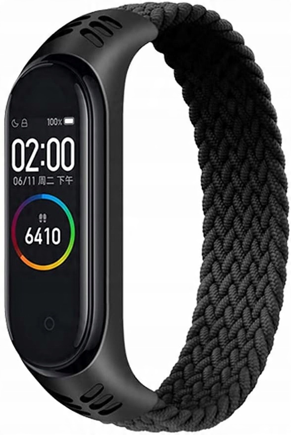 

Opaska Xiaomi MI Band 3 4 5 6 Elastyczna Czarna
