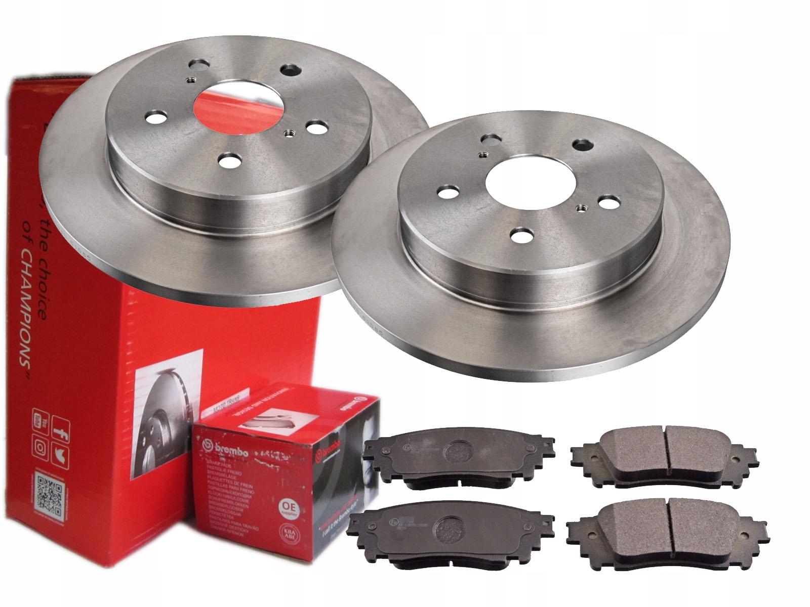 ДИСКИ BREMBO ЗАДНИЕ ДЛЯ LEXUS NX И 281MM