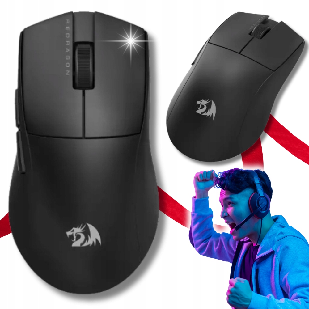 Herní Myš Pro bezdrátová optická Redragon 26 000 Dpi Nejrychlejší