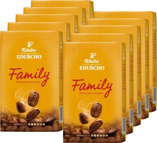 (x10) Tchibo Family Kawa Mielona 250g