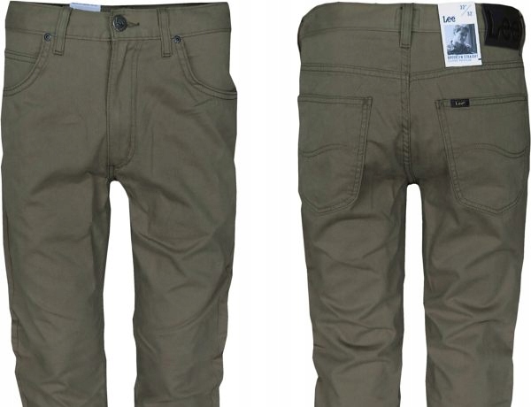 LEE BROOKLYN SPODNIE PROSTE KLASYCZNE W34 L32 Marka Lee