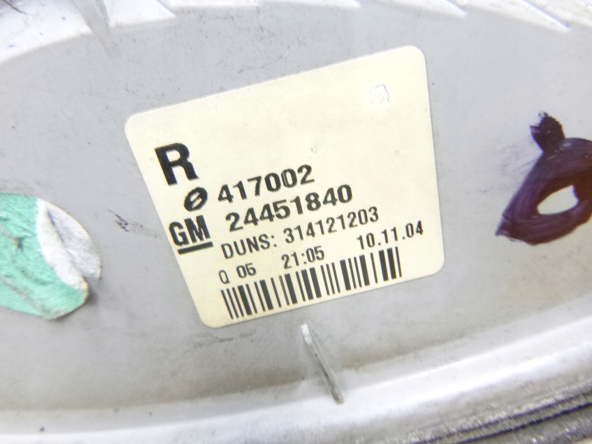 light rear right Opel Astra H Kombi 2004r. 24451840