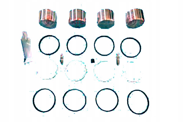 Autofren Sada Brzdového Třmenu Land Rover Přední Asistent řidiče #28