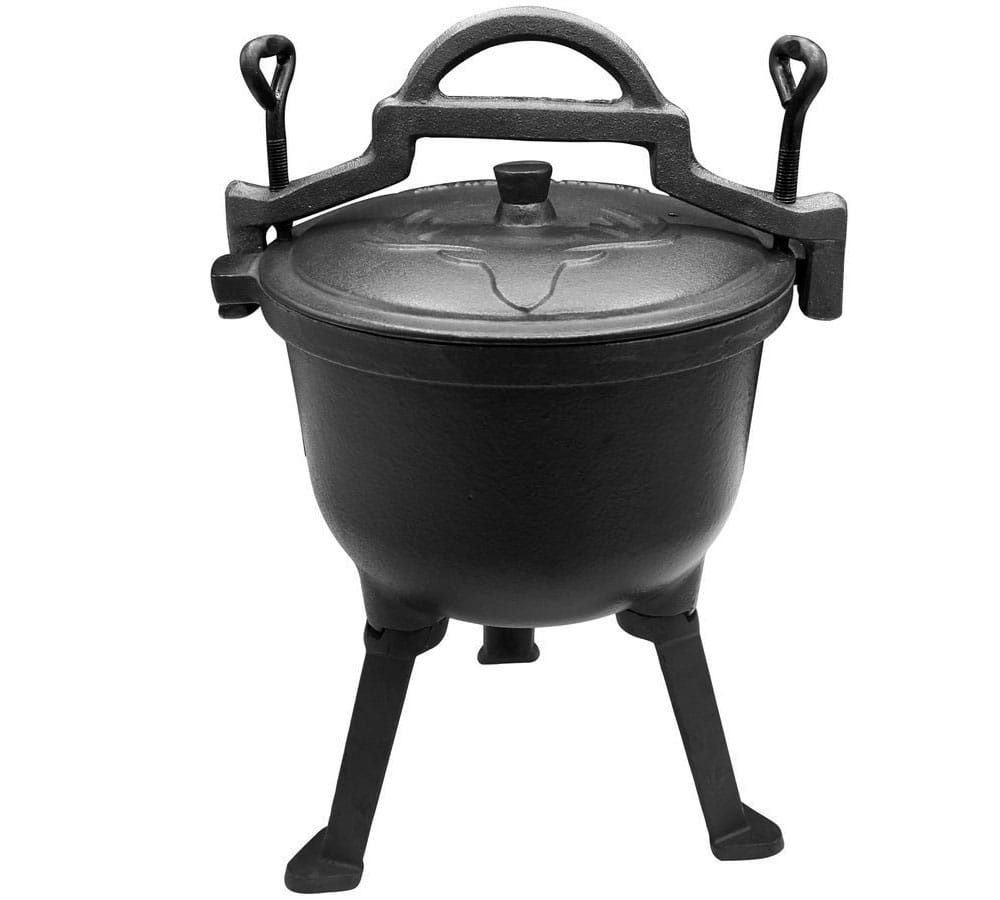 Kociołek żeliwny emaliowany 15L myśliwski garnek ognisko pieczonki ZILNER Producent Zilner