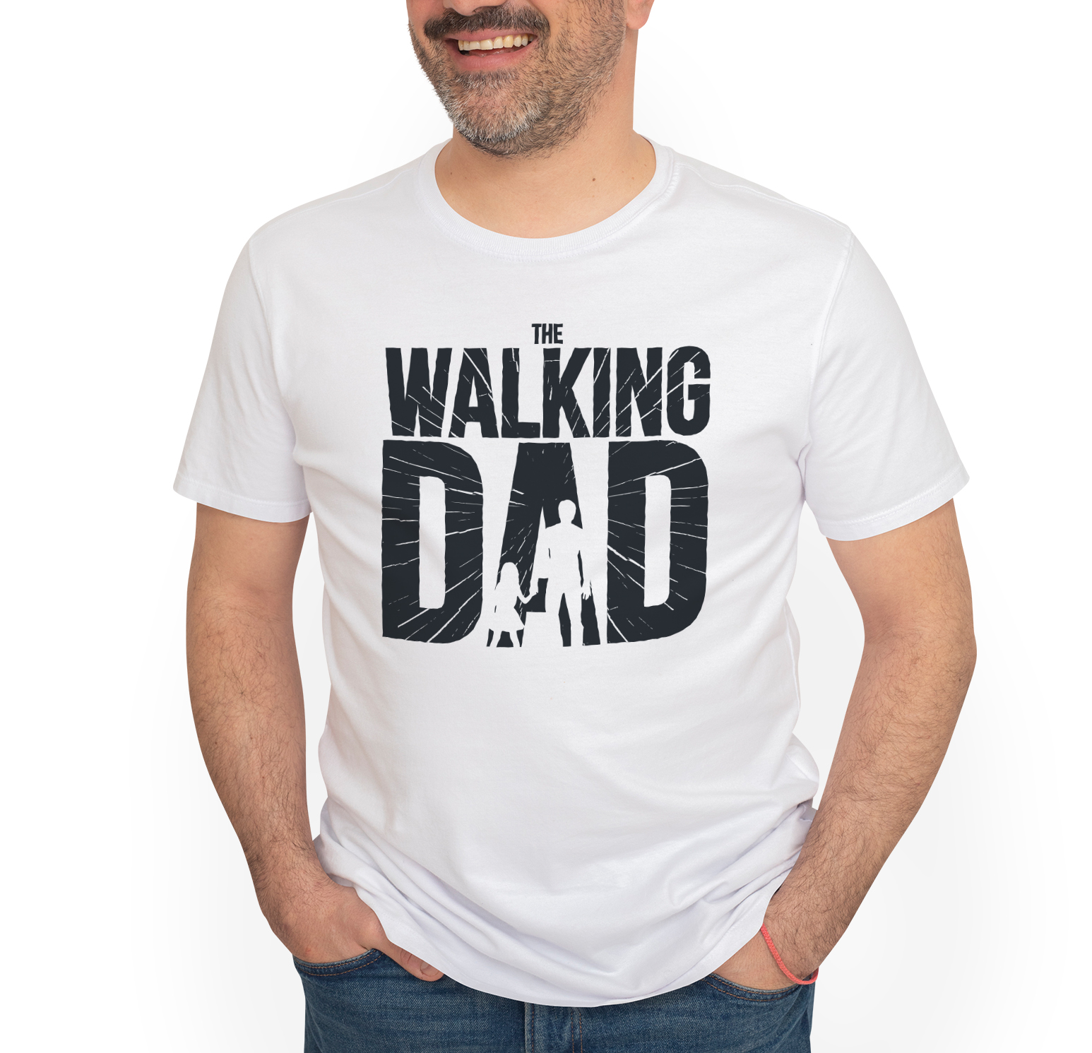 

Koszulka dla Taty The Walking Dad Dzień Ojca L