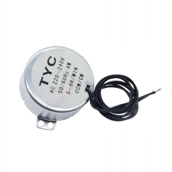Silnik synchroniczny TYC-50 - 230V AC - 5/6RPM 50/