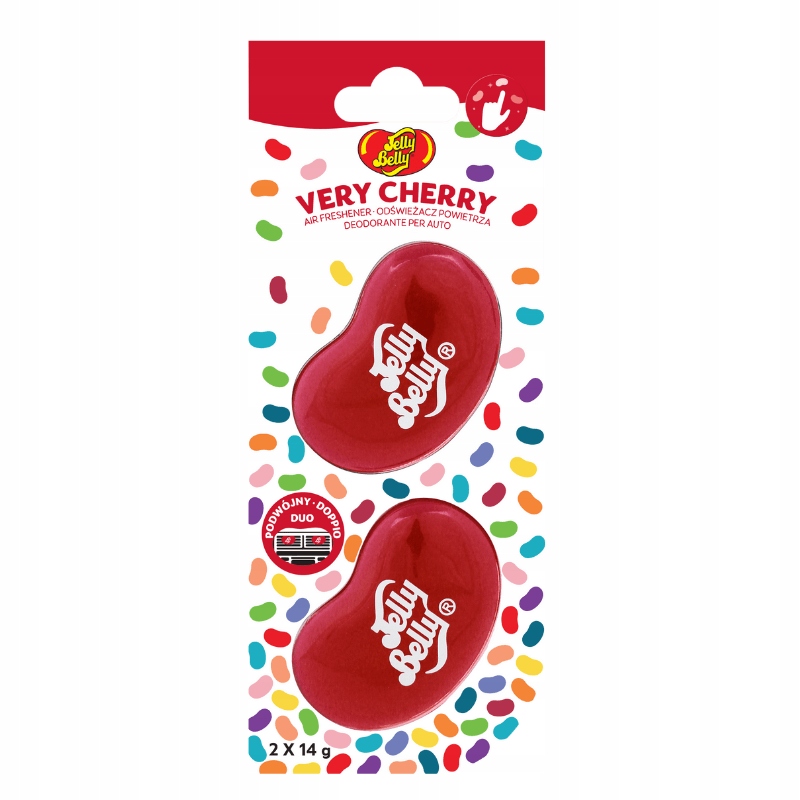 Jelly Belly Vent Stick Very Cherry 2 pack wiśnia z dodatkową esencją