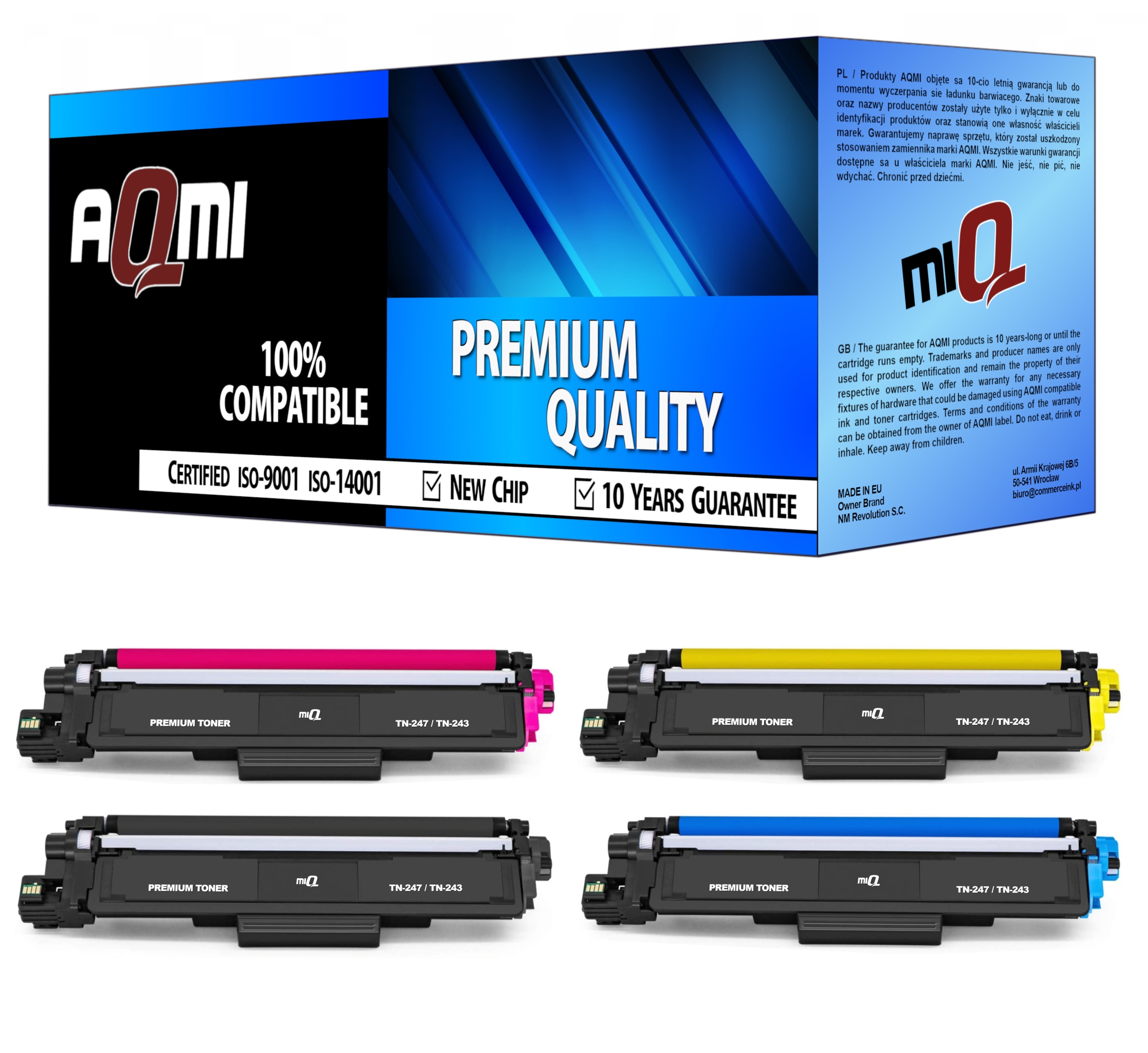 4x Toner XL Pro Tiskárnu Brother HL-L3270CDW DCP-L3550CDW DCP-L3510CDW