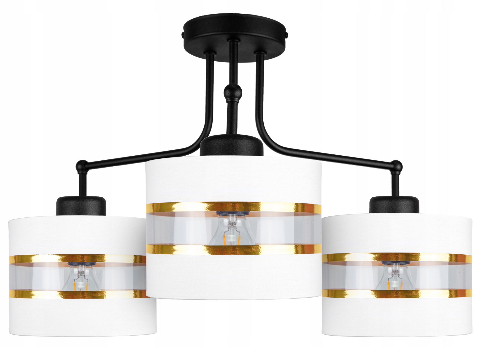 

Lampa Wisząca Zwis Sufitowa Żyrandol Abażur Led