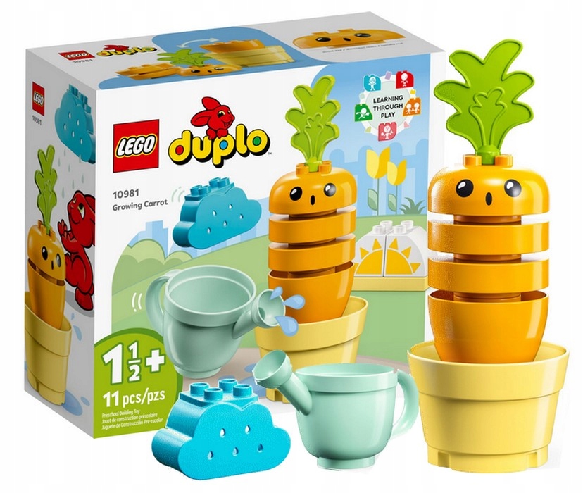 LEGO DUPLO 10981 ROSNĄCA MARCHEWKA