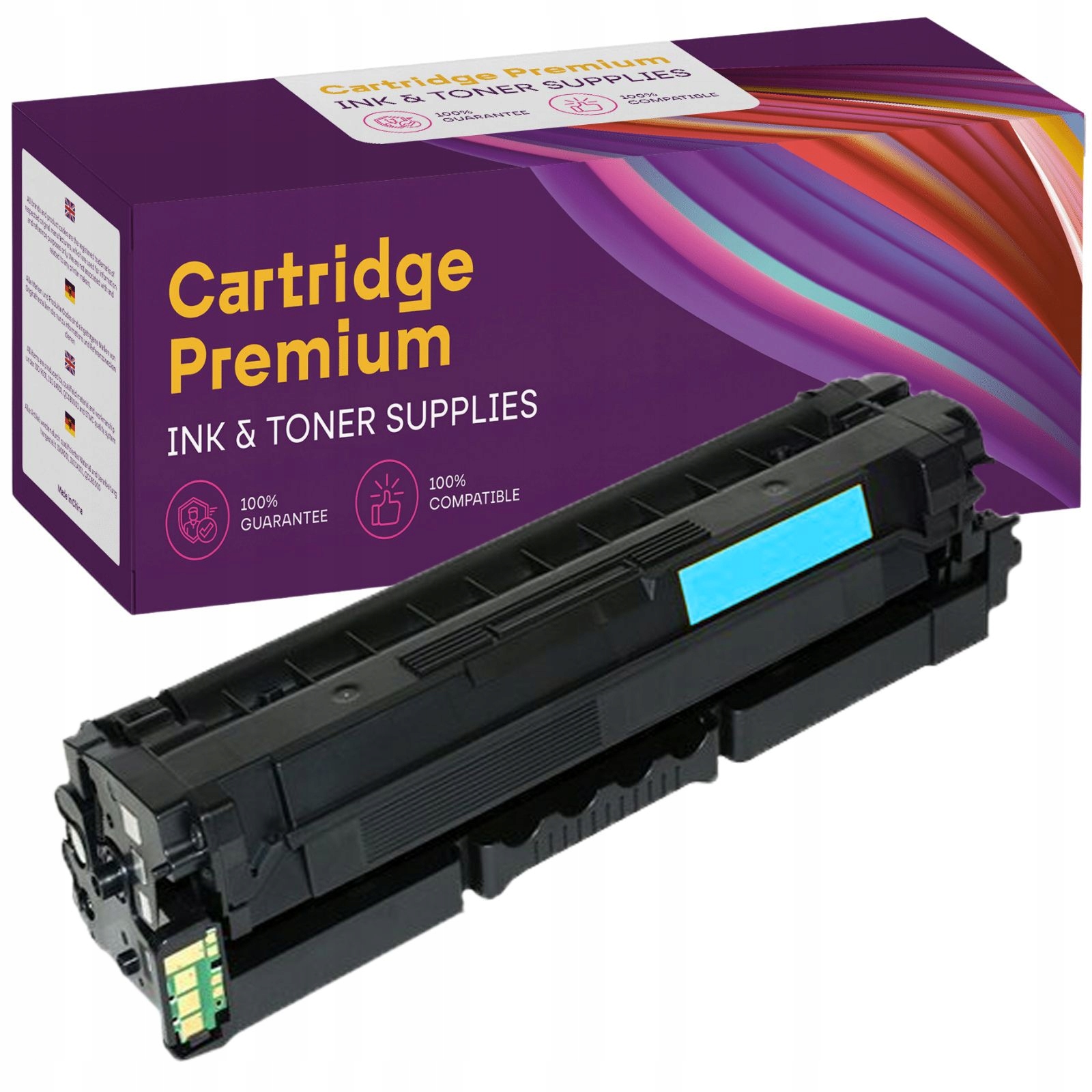 Toner pro Samsung CLT-C506 CLT506S CLX6260 Cyan Azurový XL
