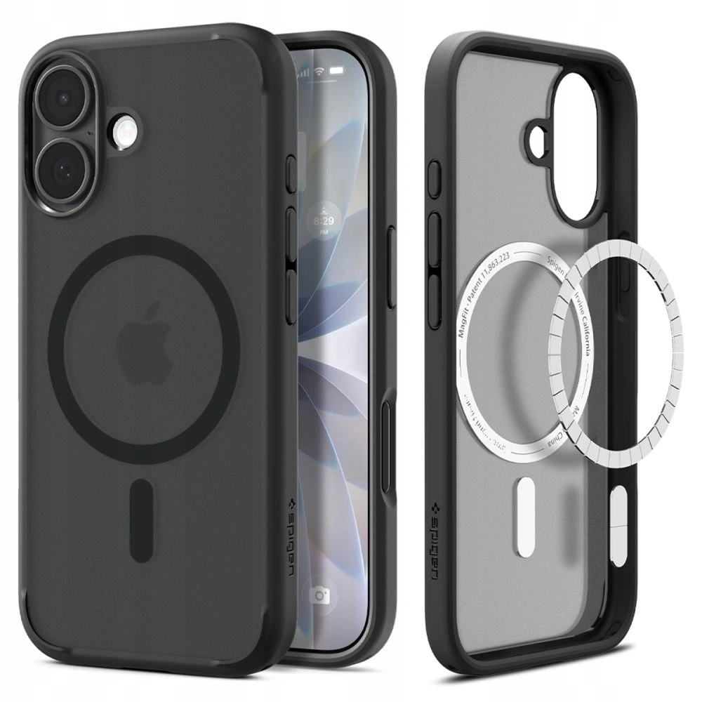 Etui Spigen Ultra Hybrid MagSafe na iPhone 17 czarne