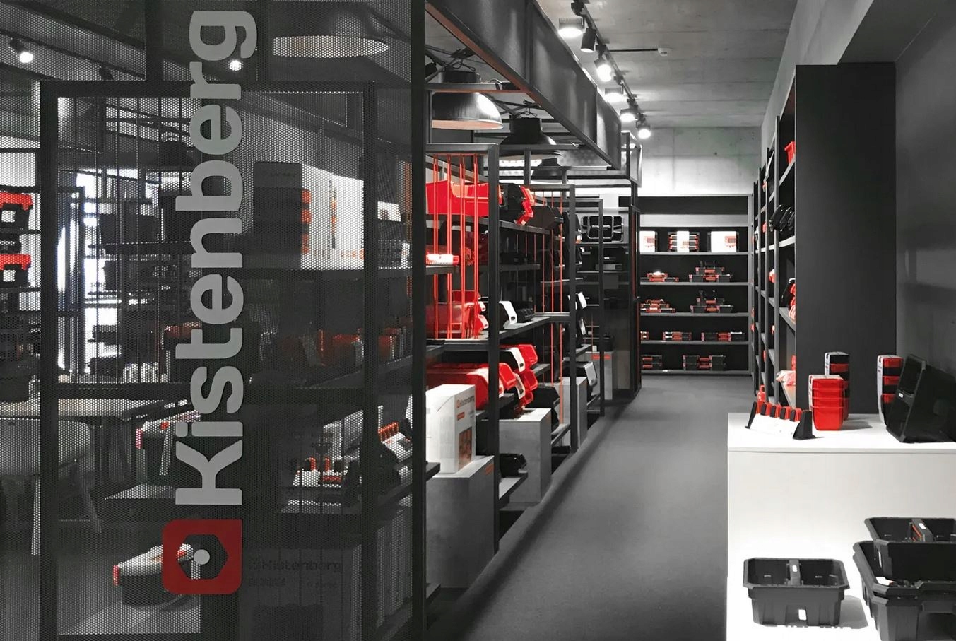 KISTENBERG ORGANIZER SKRZYNKA NA ŚRUBKI WKRĘTY Szerokość (najszerszego produktu) 249 mm