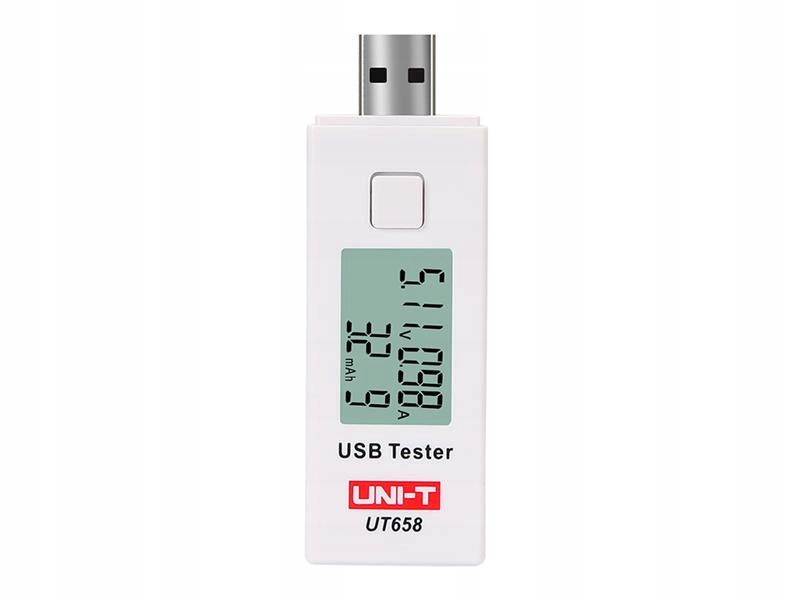 Tester USB UT658Dual Uni-T miernik napięcia prądu typ A C
