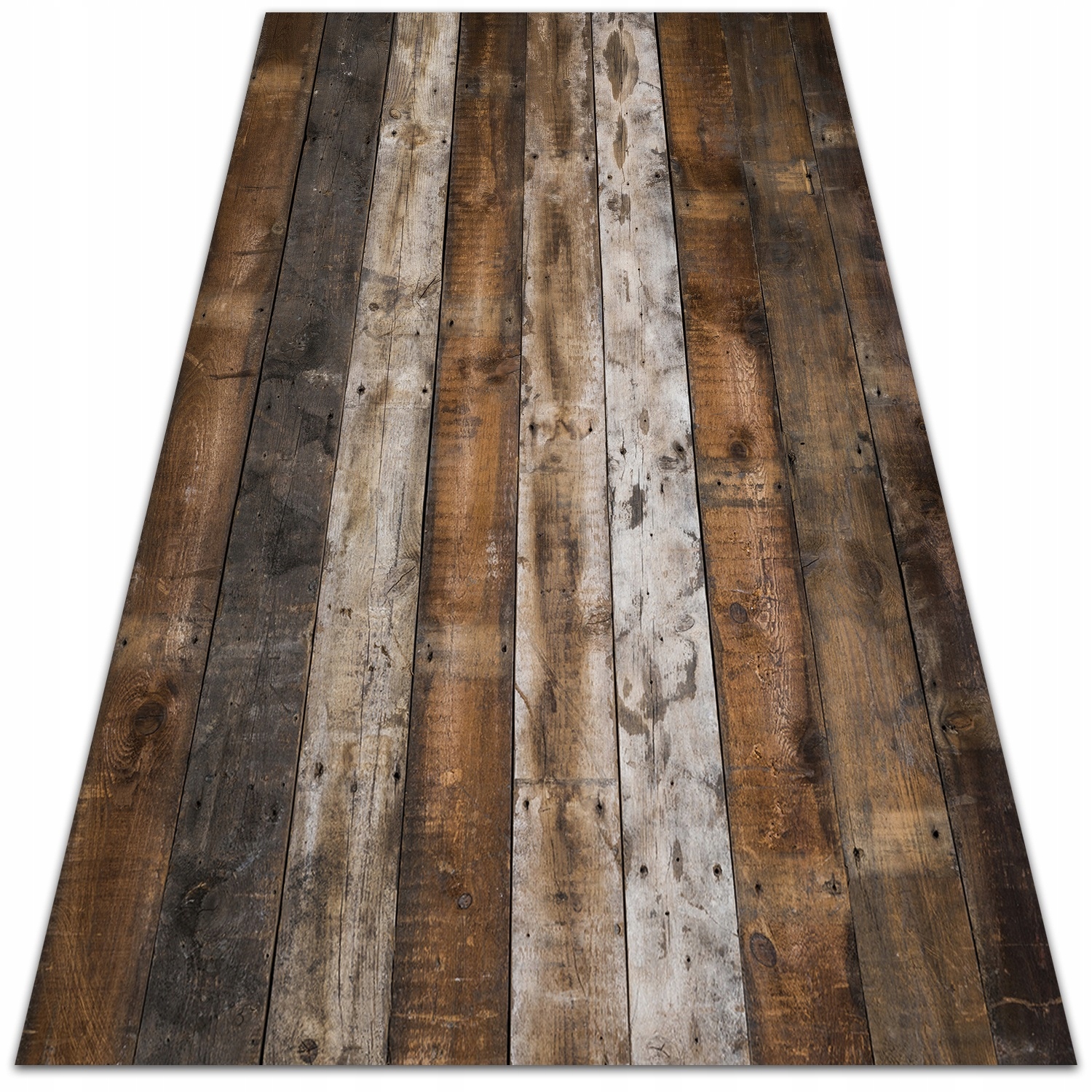 

Winylowy dywan taras patio Deski ciemna 80x120 cm