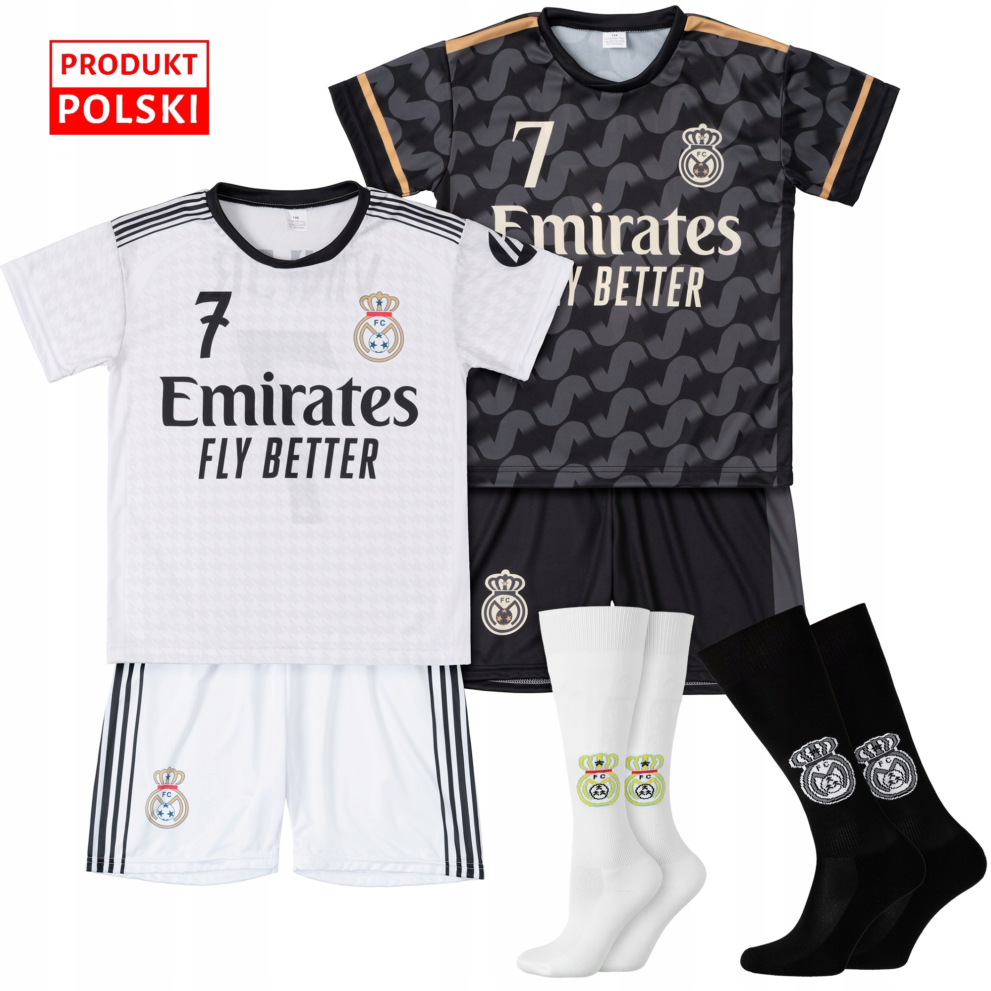 Fotbalové oblečení Vinicius Jr. štulpny vel. 146