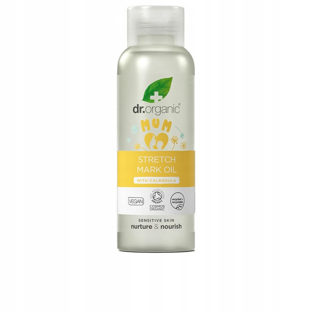Tělový olej proti striím Dr.Organic Mum 100 ml