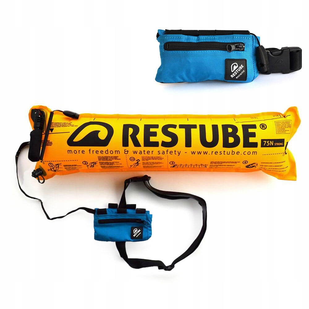 Bojka Pneumatyczna Asekuracyjna Restube Extreme Azure Blue