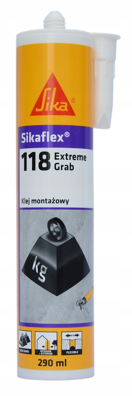 

SikaFlex 118 Extreme Grab klej montażowy 290ml