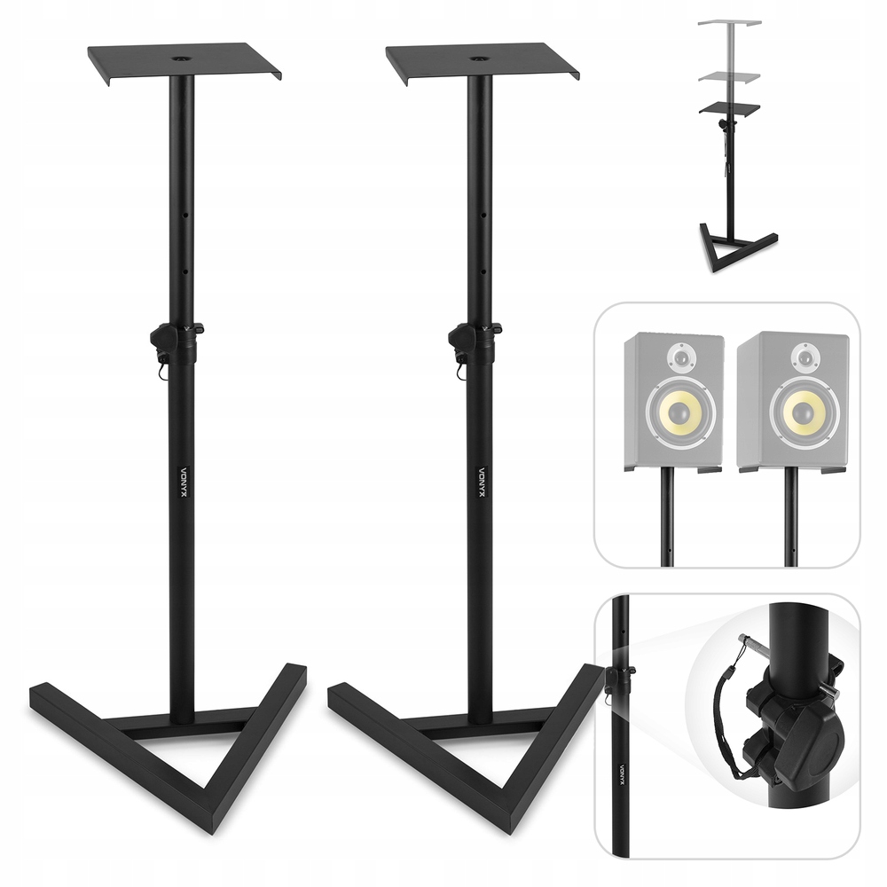 

2x Statyw pod głośniki kolumny do 20kg regulacja