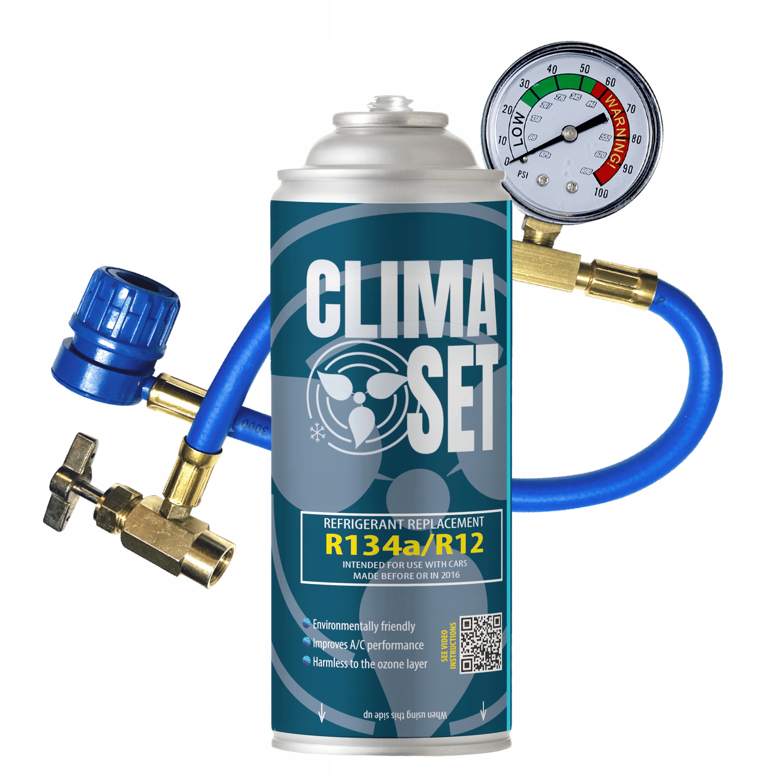 Sada ClimaSet CHLADIČ Plyn pro klimatizaci R134a Kabel za 366.00CZK ...