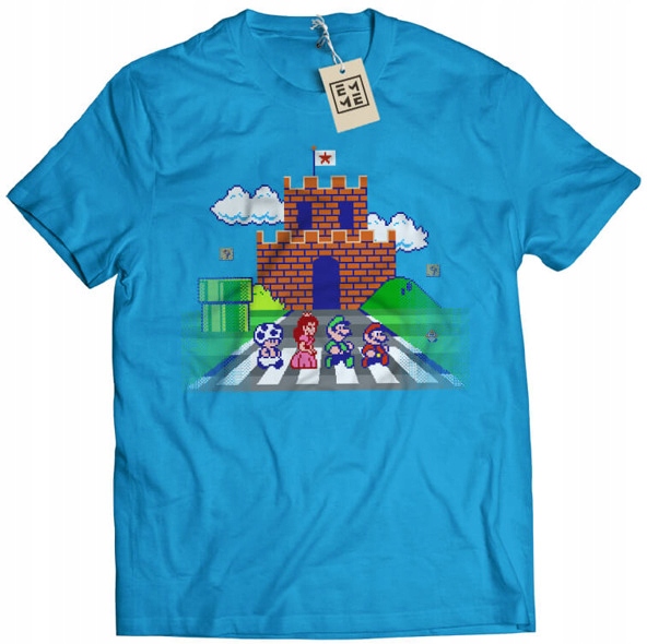 

Koszulka Mushroom Road Mario Abbey Road XL