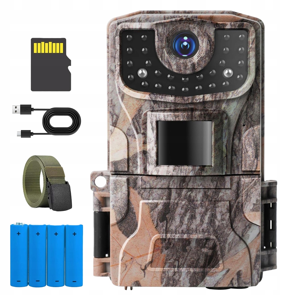 Lovecká kamera 2K 36 Mp s pohybovým senzorem a nočním viděním s 32G kartou