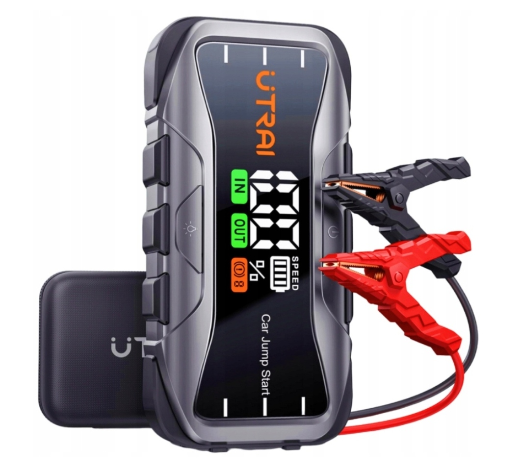 Boosterové Zariadenie Powerbank Jump Štartér Štartovanie Do Auta 6000A