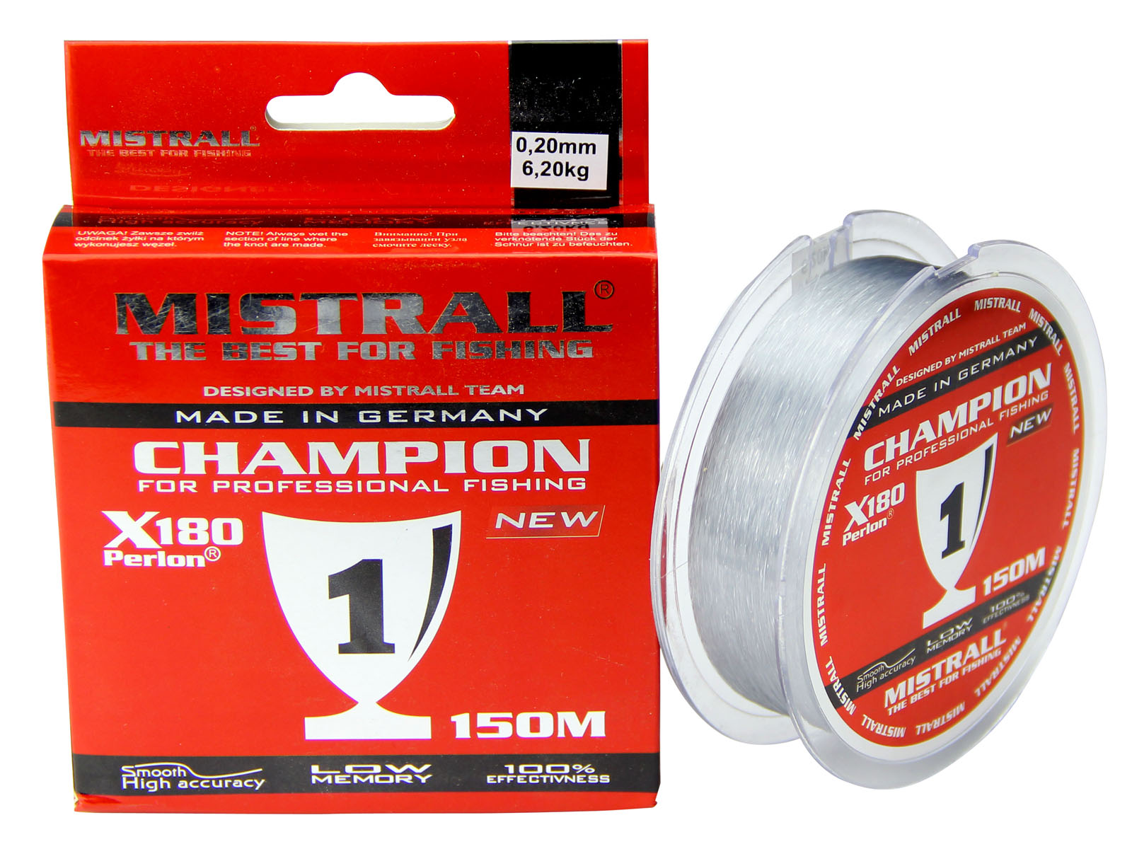 

Uniwersalna Żyłka Mistrall Champion 0,28mm 150m