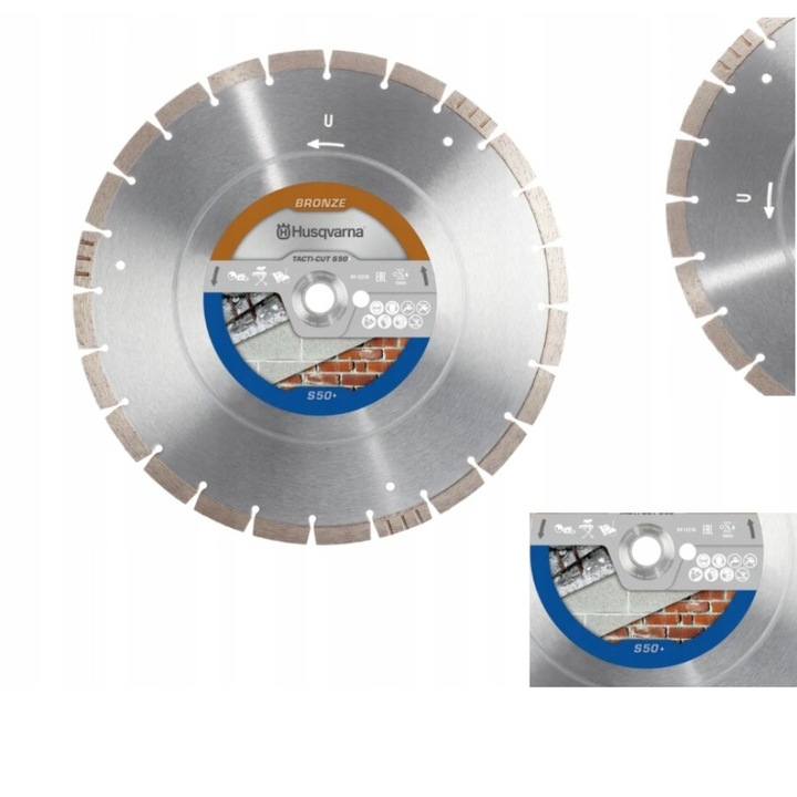 Husqvarna Tarcza diamentowaTACTI Cut S50 Plus 300x20mm do betonu 579815610
