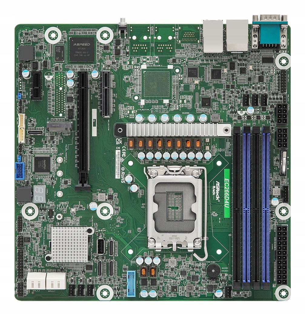 Płyta główna AsRock EC266D4U mATX LGA1700 dla Intel Xeon E-2400