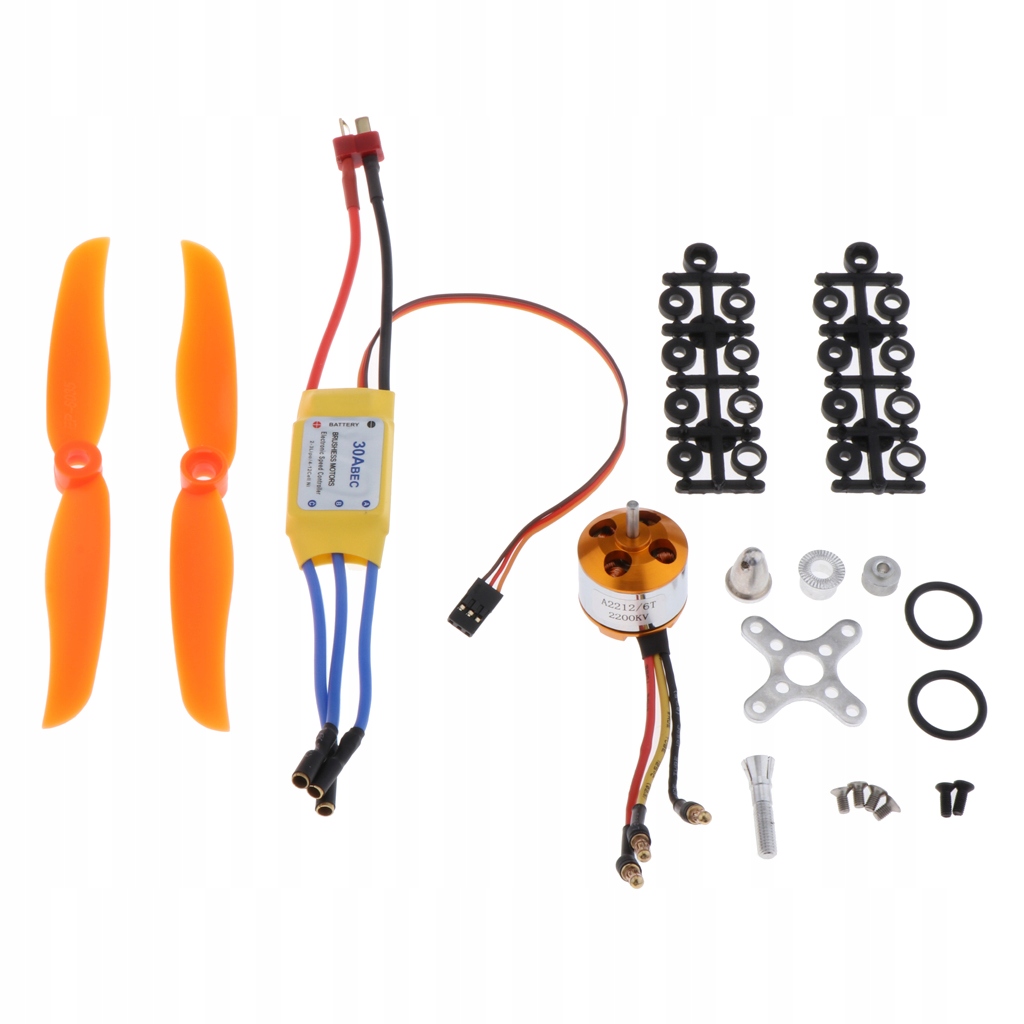 Silnik RC 2200KV i 30A ESC ze śmigłem do RC