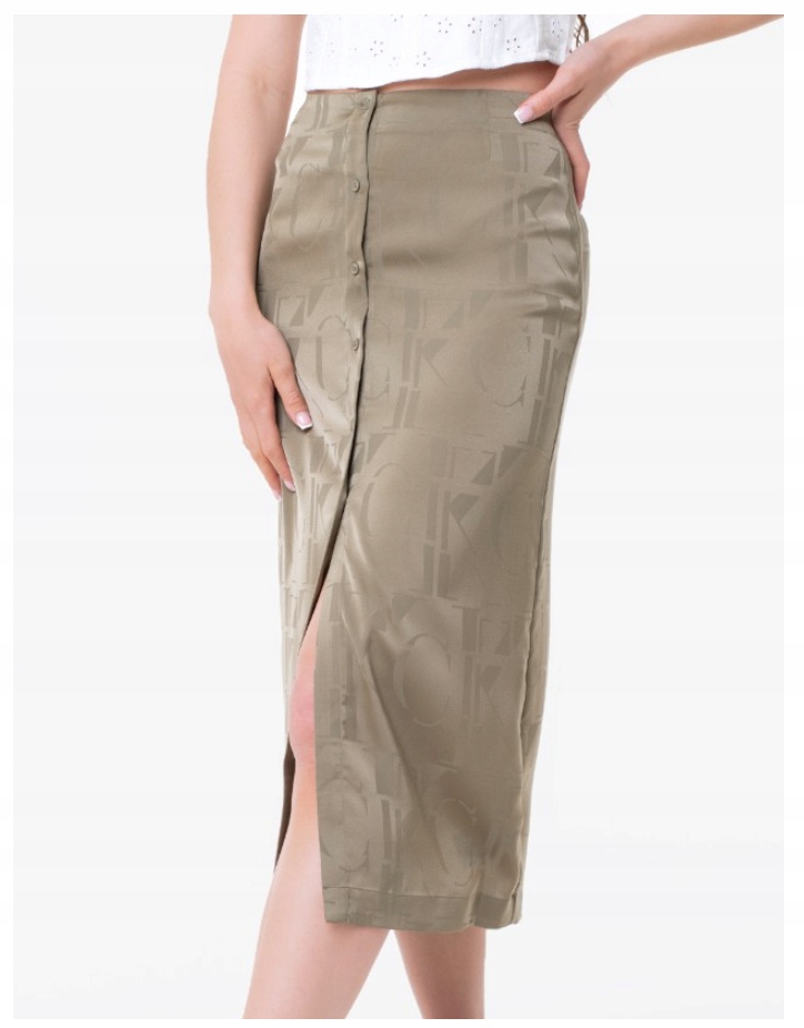 Calvin Klein Sukně Ck Logo Jacquard Sukně vel. S