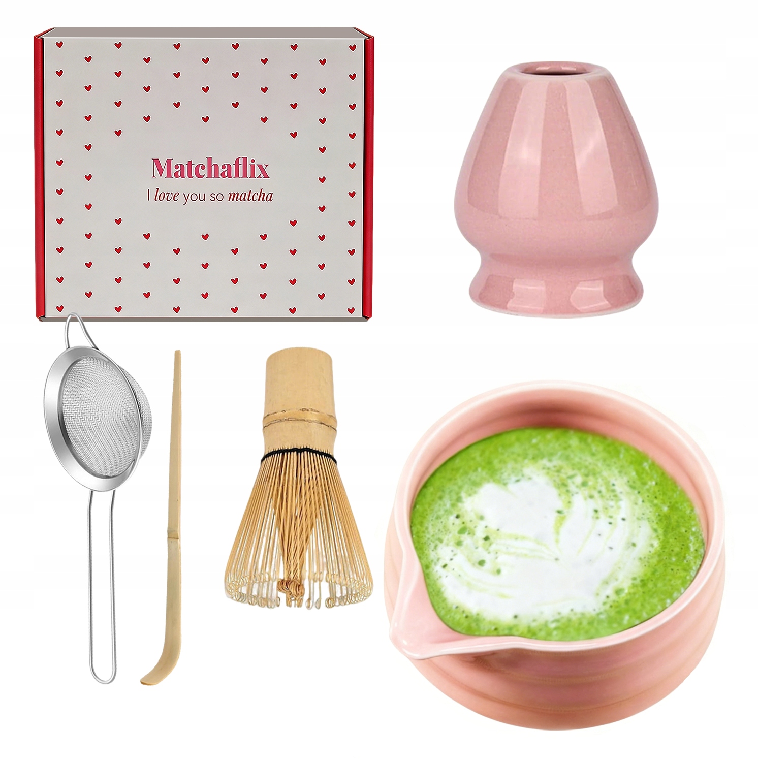 Sada Na Matchu Miska A Metlička, Startovací Sada Růžová 5 Kusů.