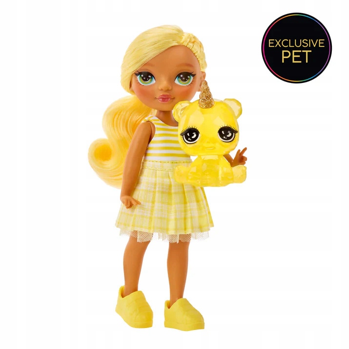 RAINBOW HIGH LITTLES Lalka DAISY MADISON + ZWIERZĄTKO Mała Ruchoma Lalka Marka Rainbow High