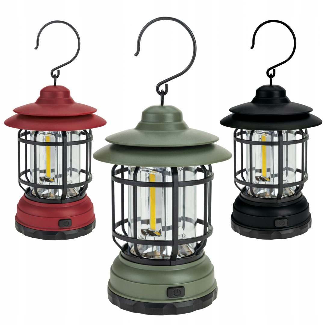 LAMPA KEMPINGOWA LATARNIA LAMPION LED AKUMULATOR Rodzaj akumulatorowa