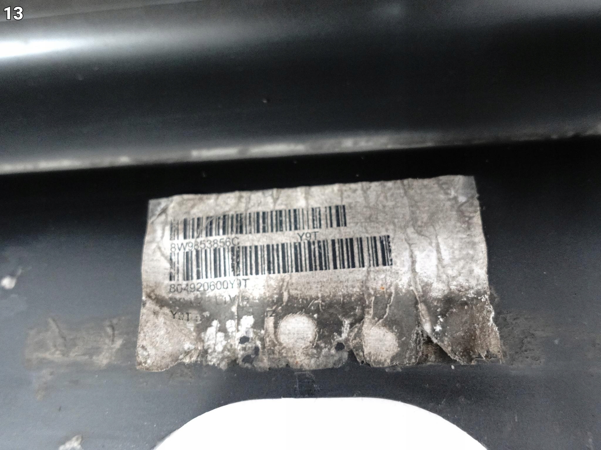 AUDI RS4 B9 8W0 8W9 AVANT KOMBI 18-24 threshold moulding cap right